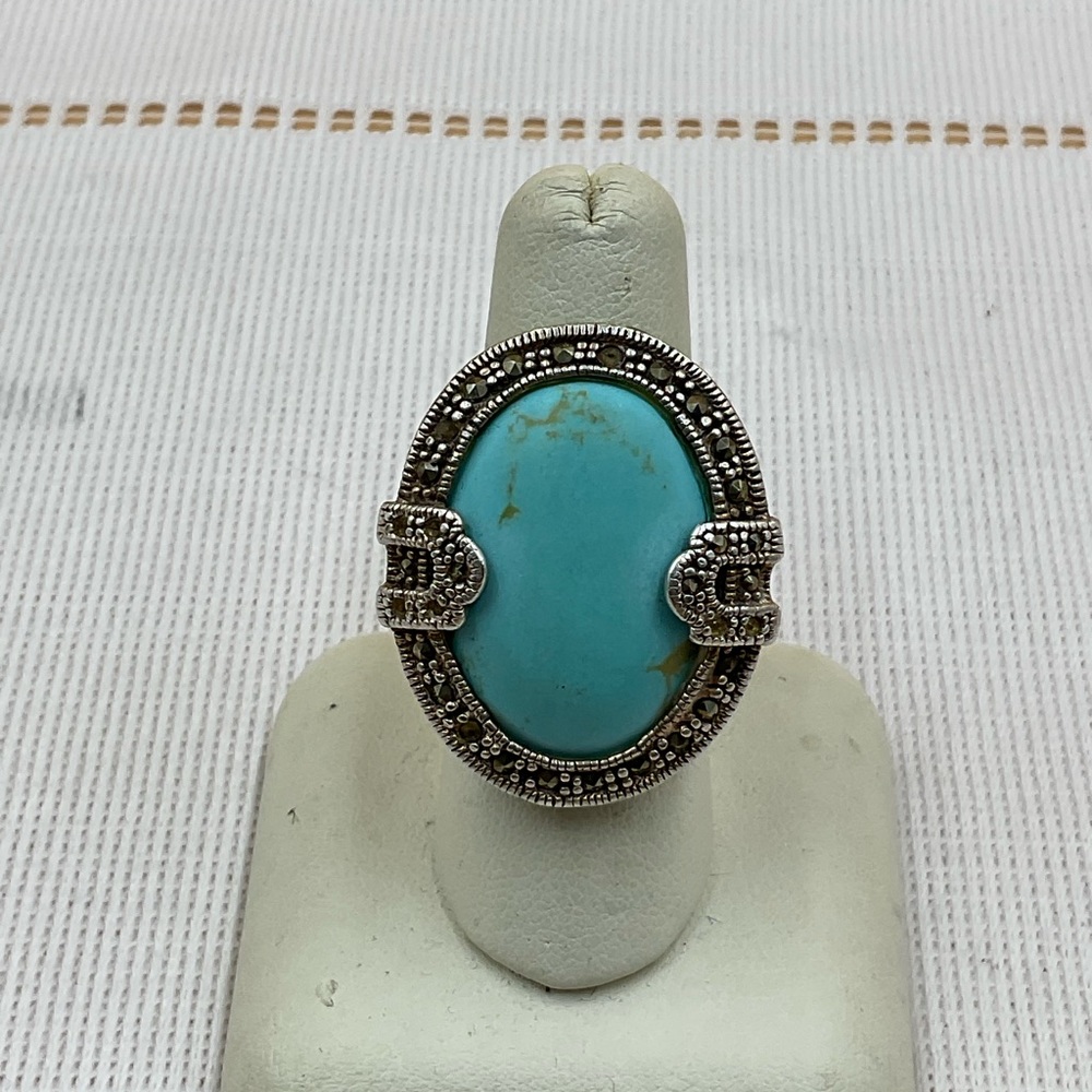 Beautiful sterling silver with marcasite